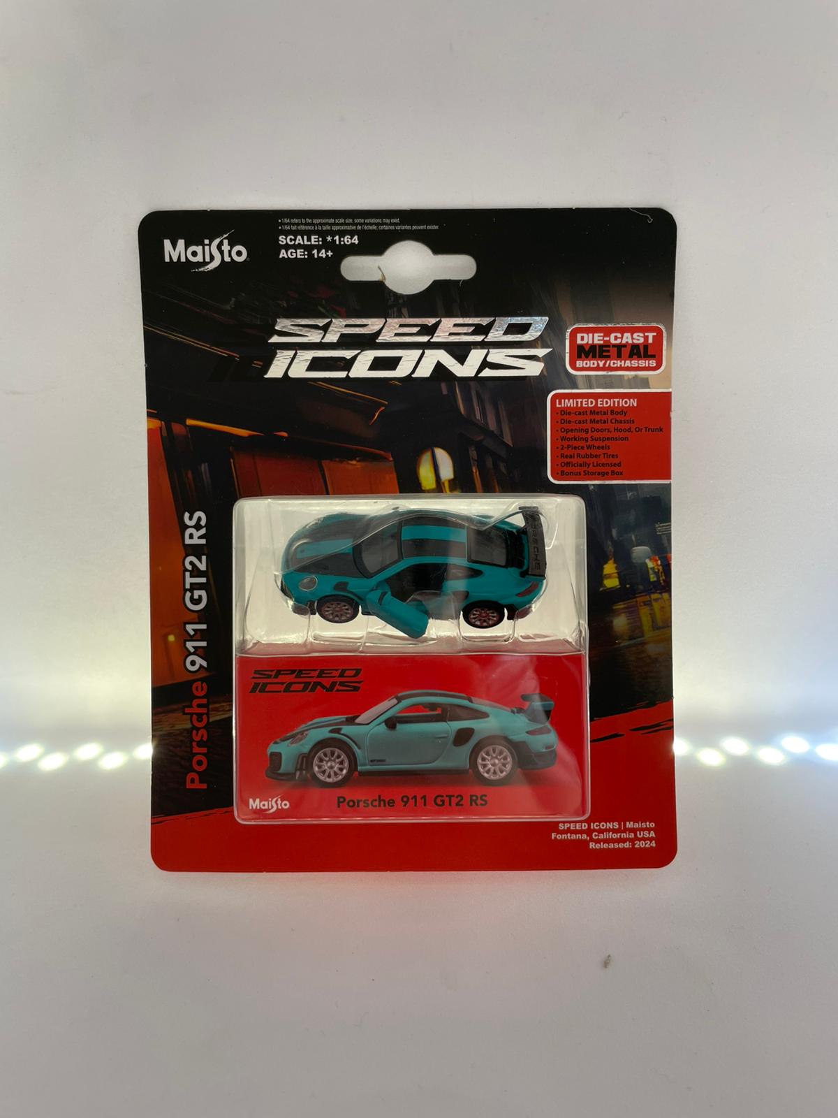 Maisto Speed Icons Porsche Taycan Turbo S